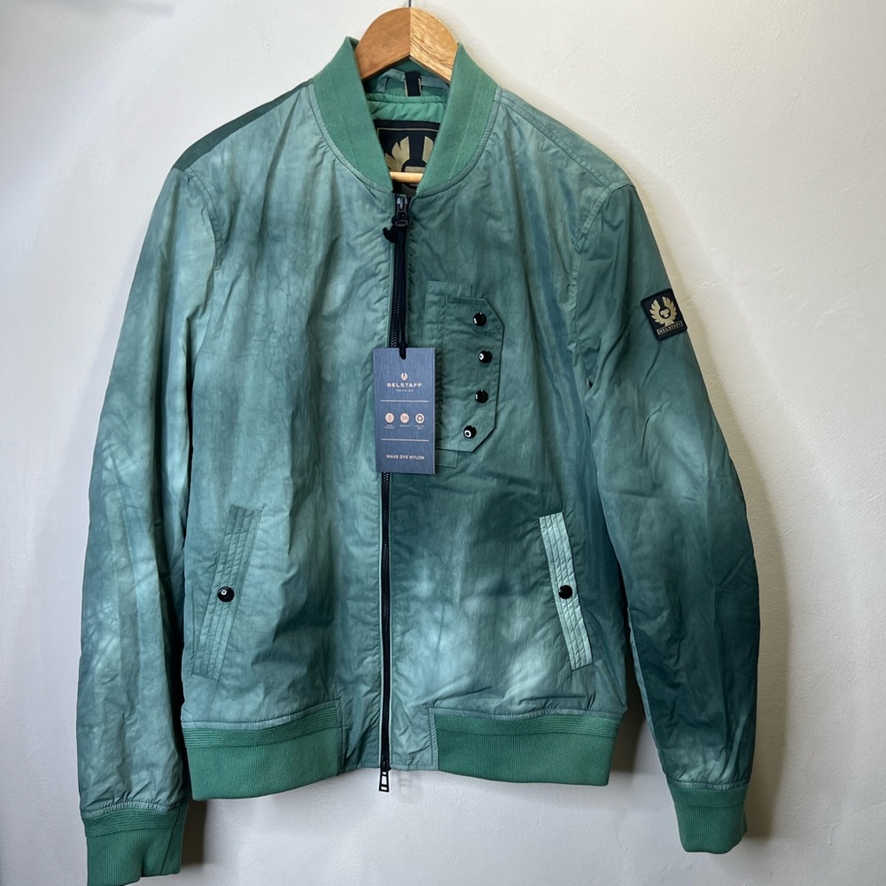 BELSTAFF Parameter Graph Green Men’s Jacket Size M (40)